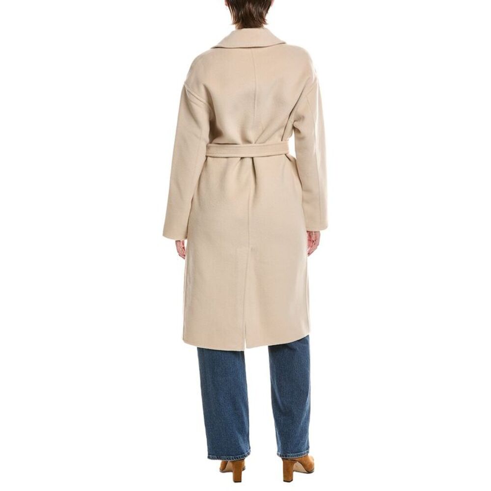 J.Mclaughlin Womens Wool & Cashmere-Blend Maren Coat - Picture 2 of 3